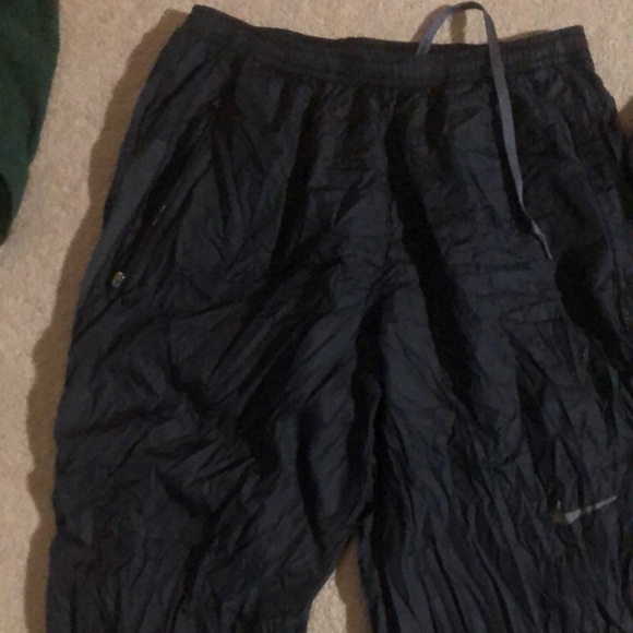 Nike Running Black Nylon Track Pants Women’s M - Picture 2 of 5